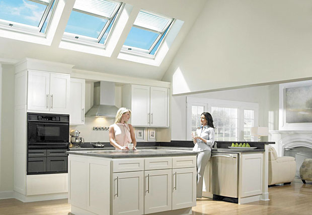 With fresh air skylights you can still have natural light and passive ventilation, along with privacy and a view of the stars at bedtime. See details at whyskylights.com.